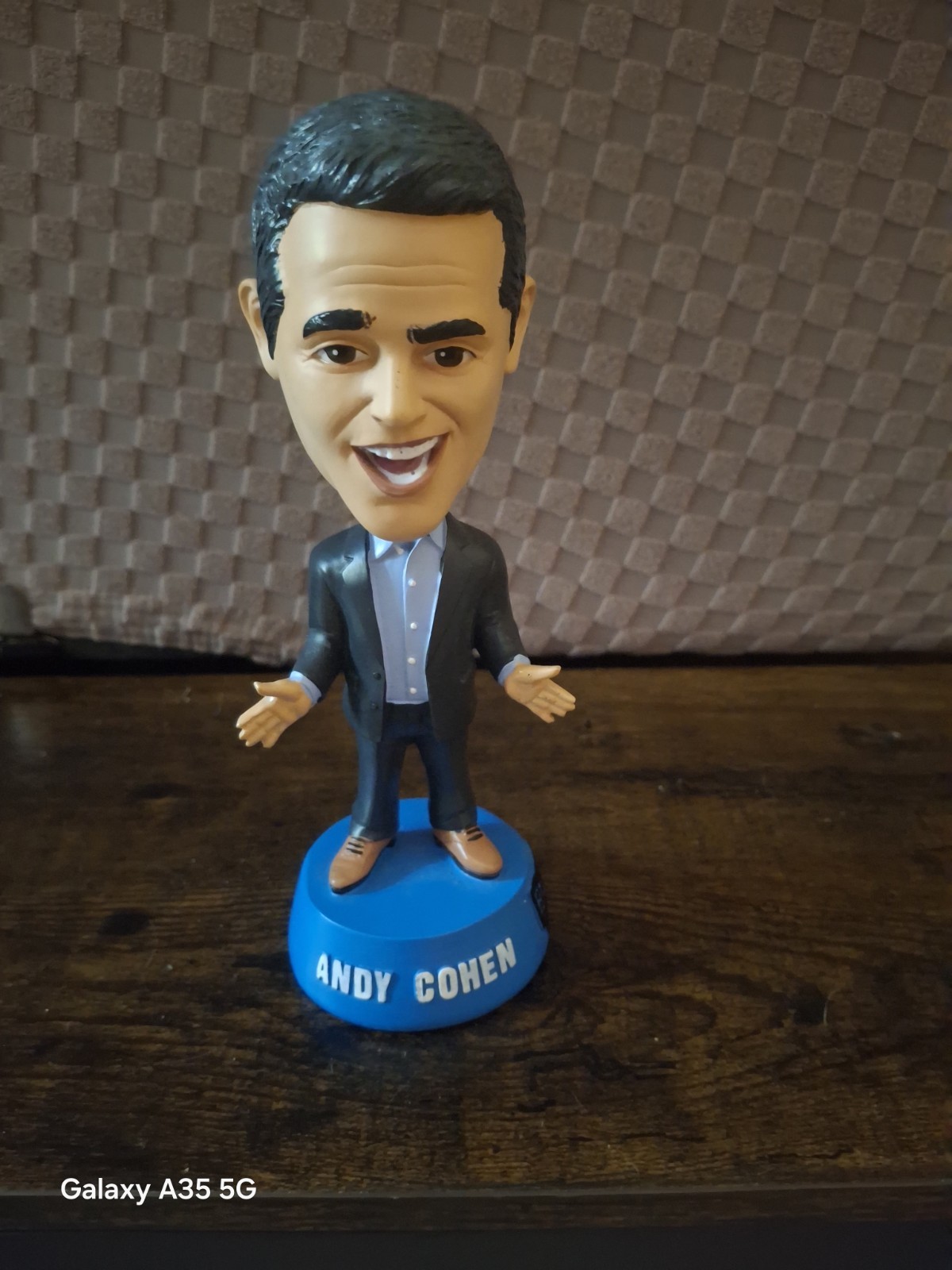 Andy Cohen Bobblehead Bravo TV Beeline Watch What Happens Live 