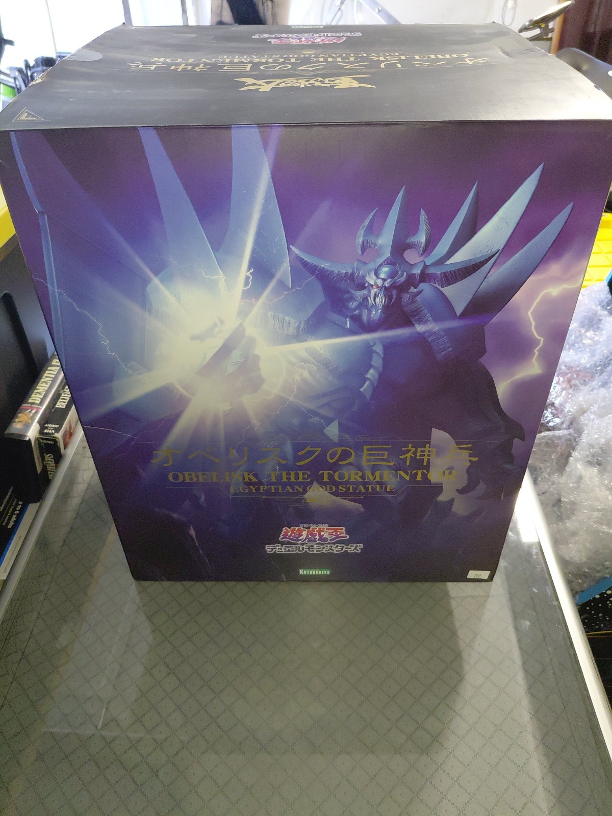 Yugioh Obelisk The Tormentor Egyptian God Non Scale Statue Brand New
