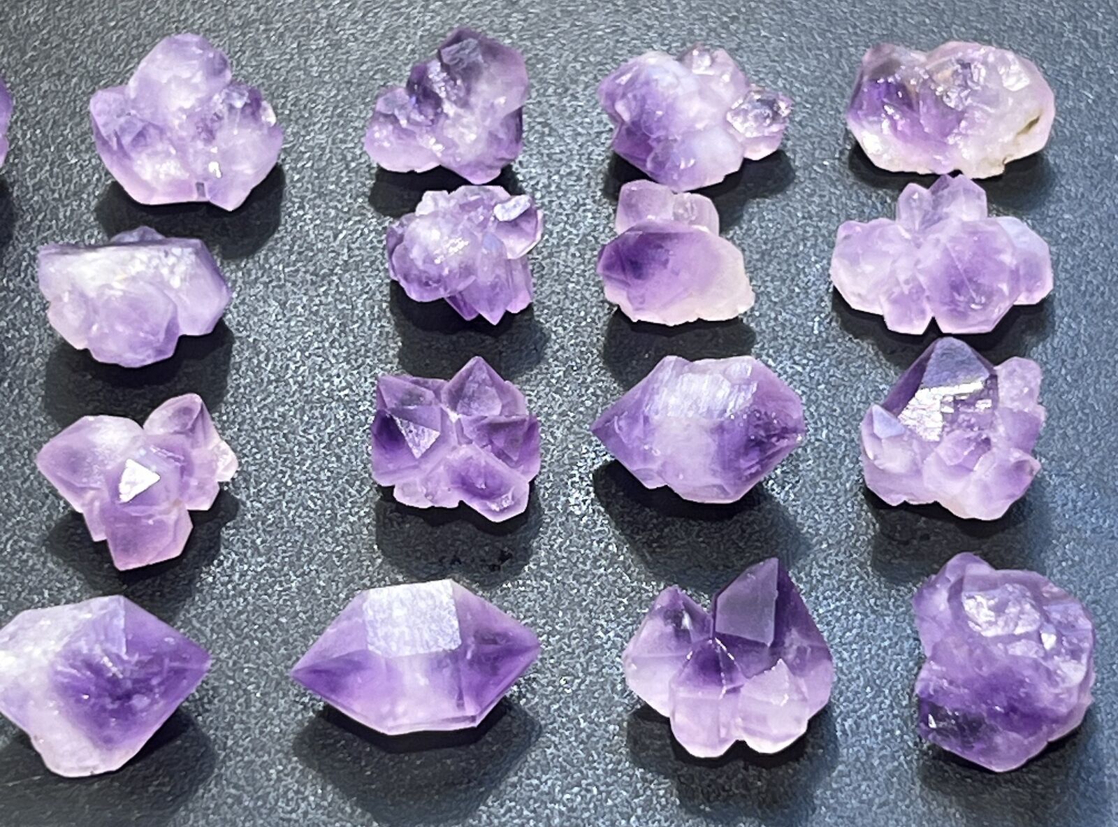Amethyst Mini Crystal Clusters (1 LB) One Pound Bulk Wholesale Lot Raw Natural