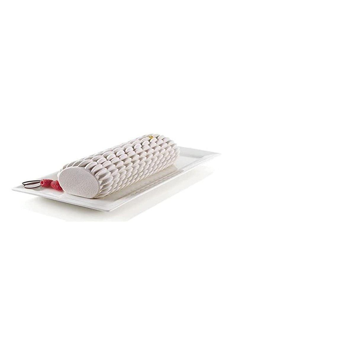Silikomart Bêche Quenelle Modern Cake Silicone Mould, Non-Stick, Pack 1 Cake