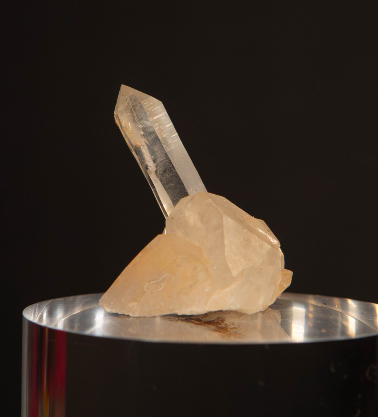 Clear Quartz Crystal Cluster Natural Raw Thumbnail Mineral Specimen 1\