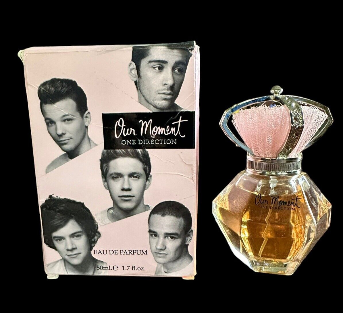 Vintage OUR MOMENT By One Direction Eau De Parfum 1.7 fl Oz Eden Parfums ENGLAND