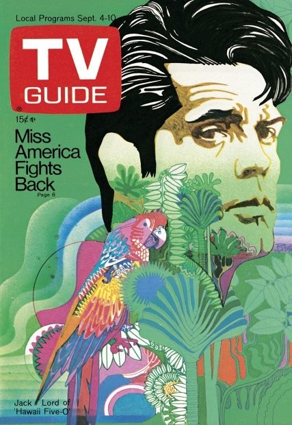 JACK LORD in Hawaii Five 0 - TV Show 1971 Magazine Cover - 5 x 7 inch Photo
