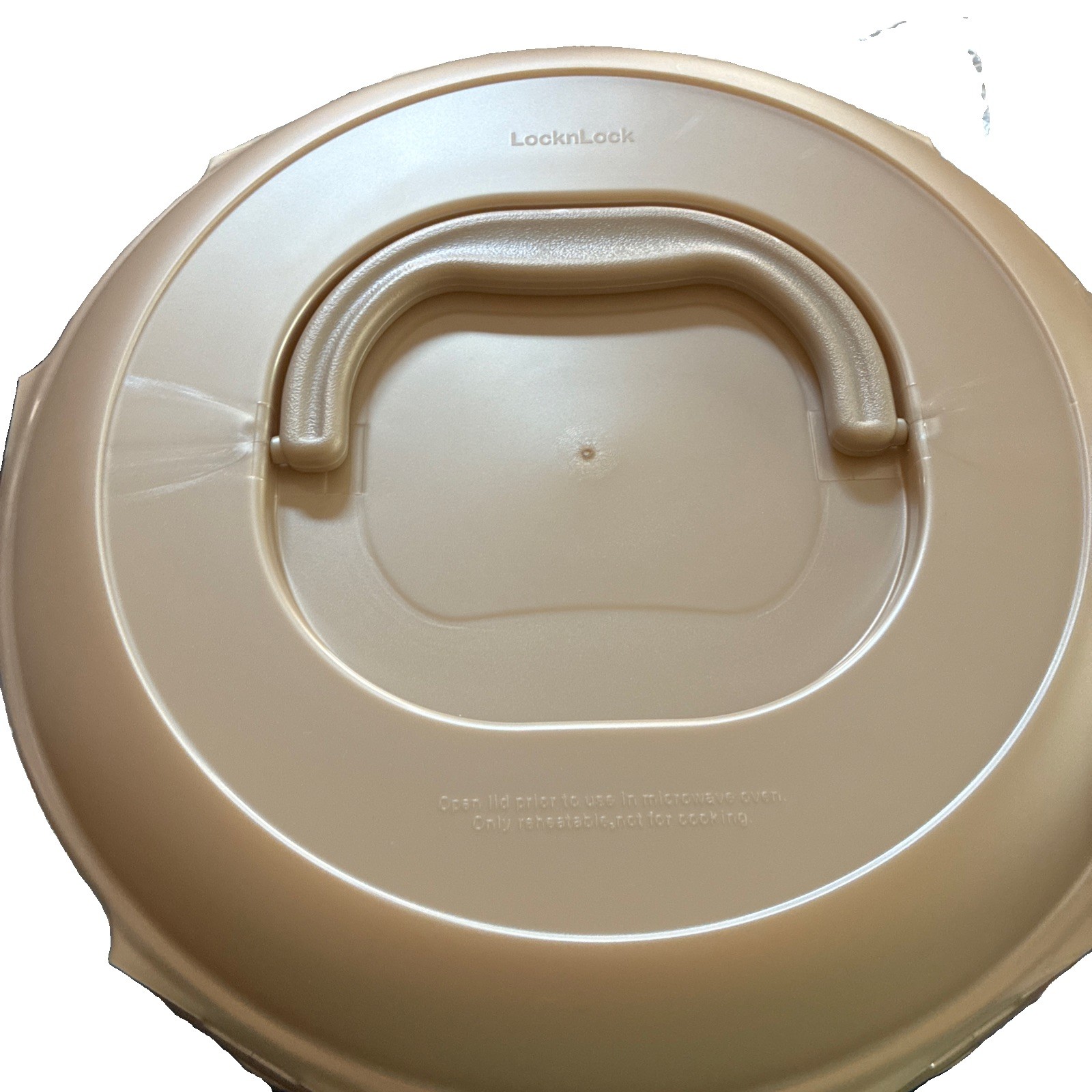 NEW - LocknLock Chip & Dip/Snack Storage Container with Handle Lid 