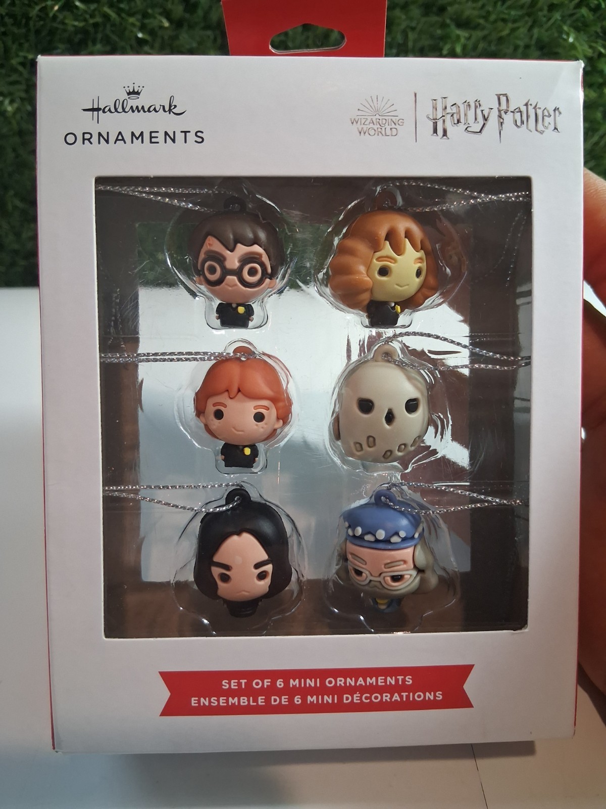 Hallmark Mini Christmas Ornaments Harry Potter Wizarding World Set of 6 NIB