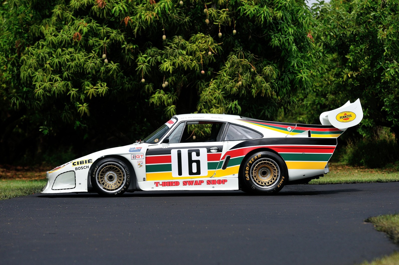 Cars 1977 porsche 935 imsa swap shop race car classic Art Print Poster 11x17