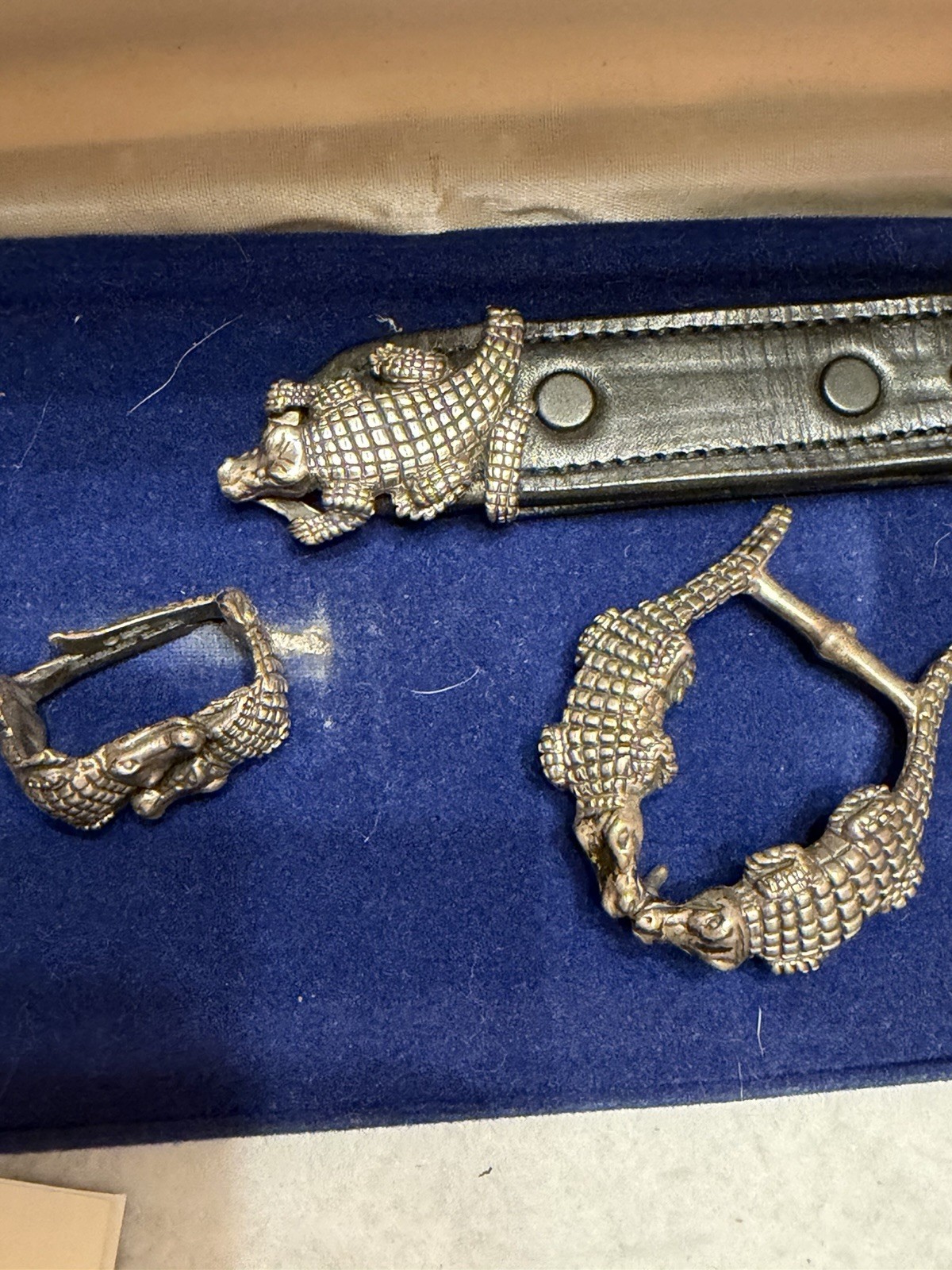 Vintage Alexander's Belts & Buckles Sterling Silver 