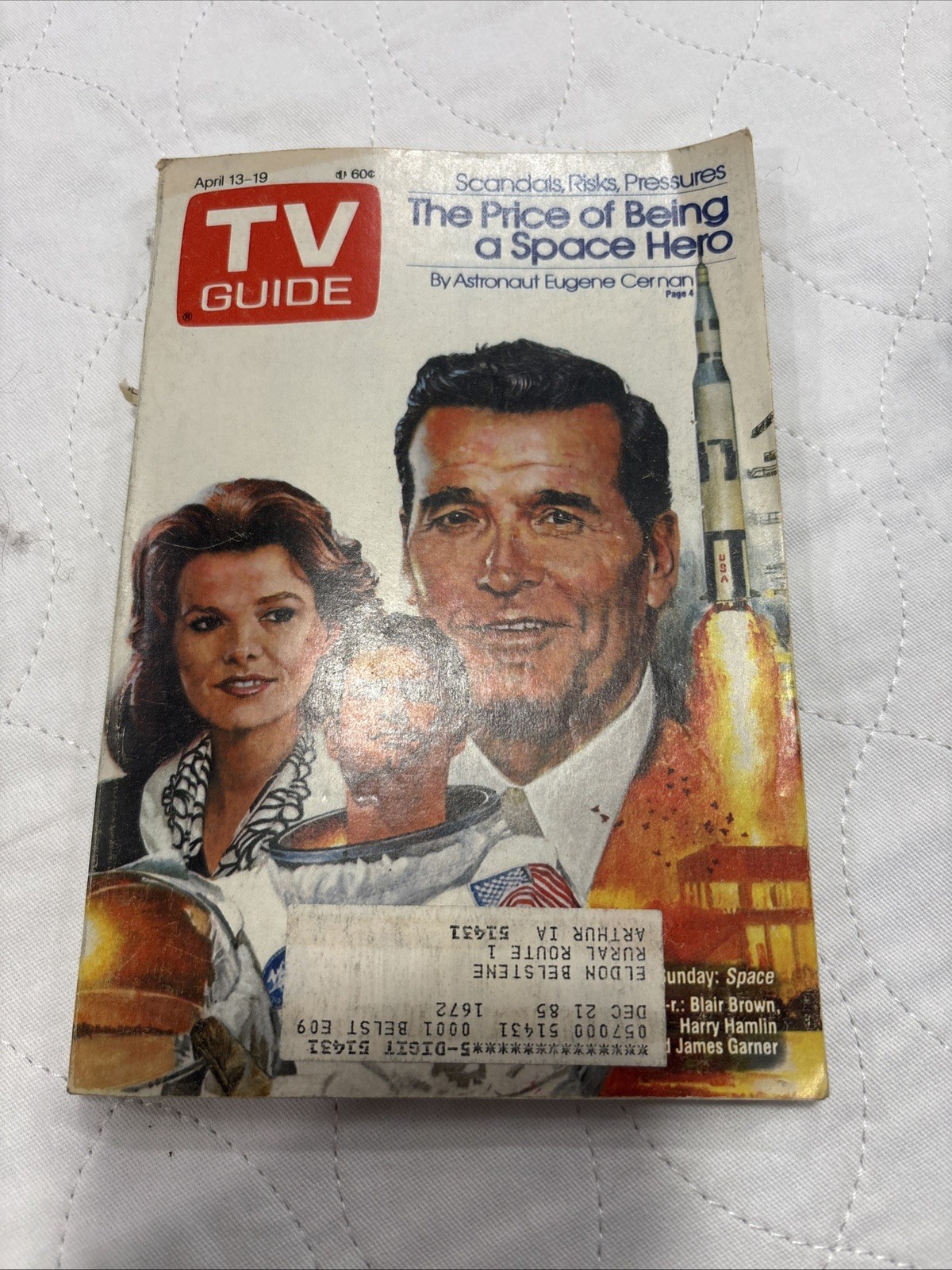 MAG: TV GUIDE 04/13/85- GRAND RAPIDS EDITION- JAMES GARNER- SPACE HERO-BLAIR ... MAG: TV GUIDE 04/13/85- GRAND RAPIDS EDITION- JAMES GARNER- SPACE HERO-BLAIR ...