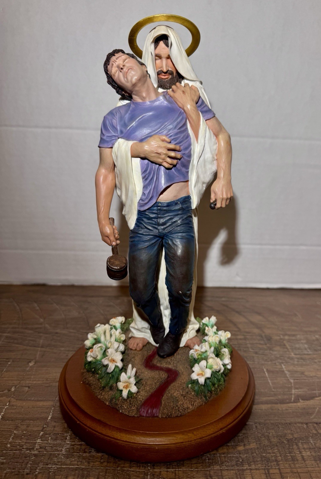 The Masterpiece Peace Collection “Forgiven” Limited Edition Statue Jesus READ
