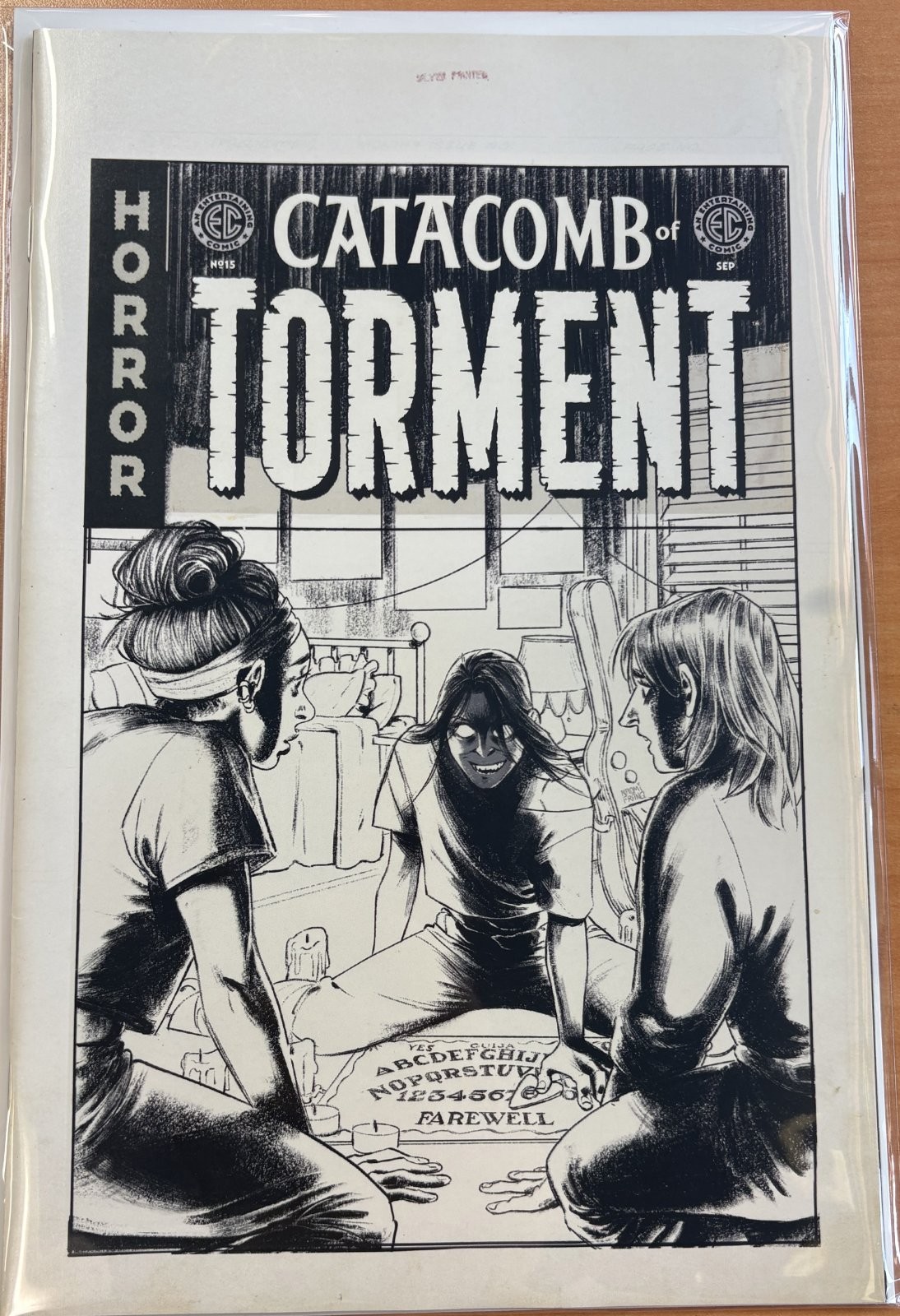 EC CATACOMB OF TORMENT #15- 1:20 NAOMI FRANQ BW VARIANT- ONI PRESS