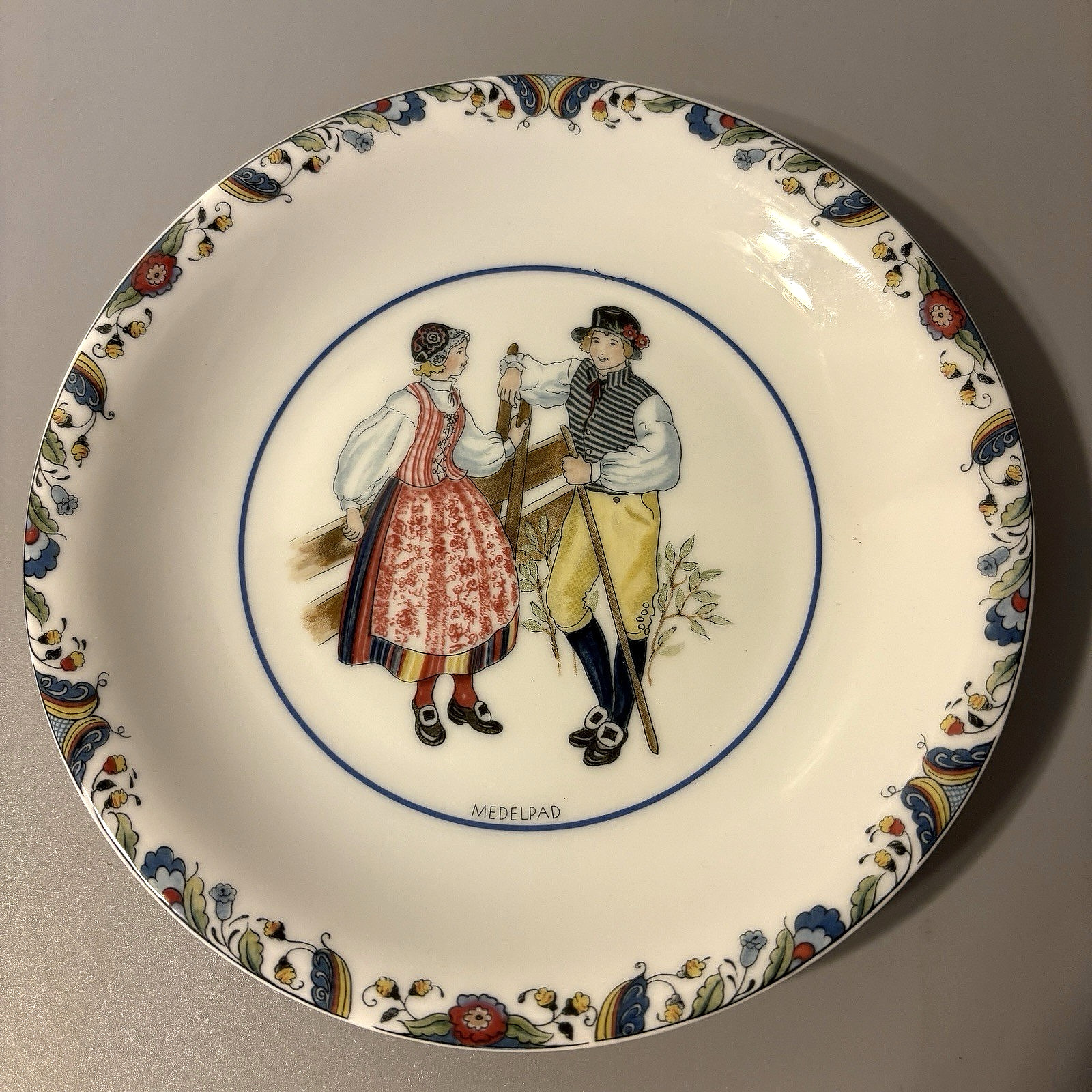 Rorstrand Swedish Costumes Plate 6 5/8