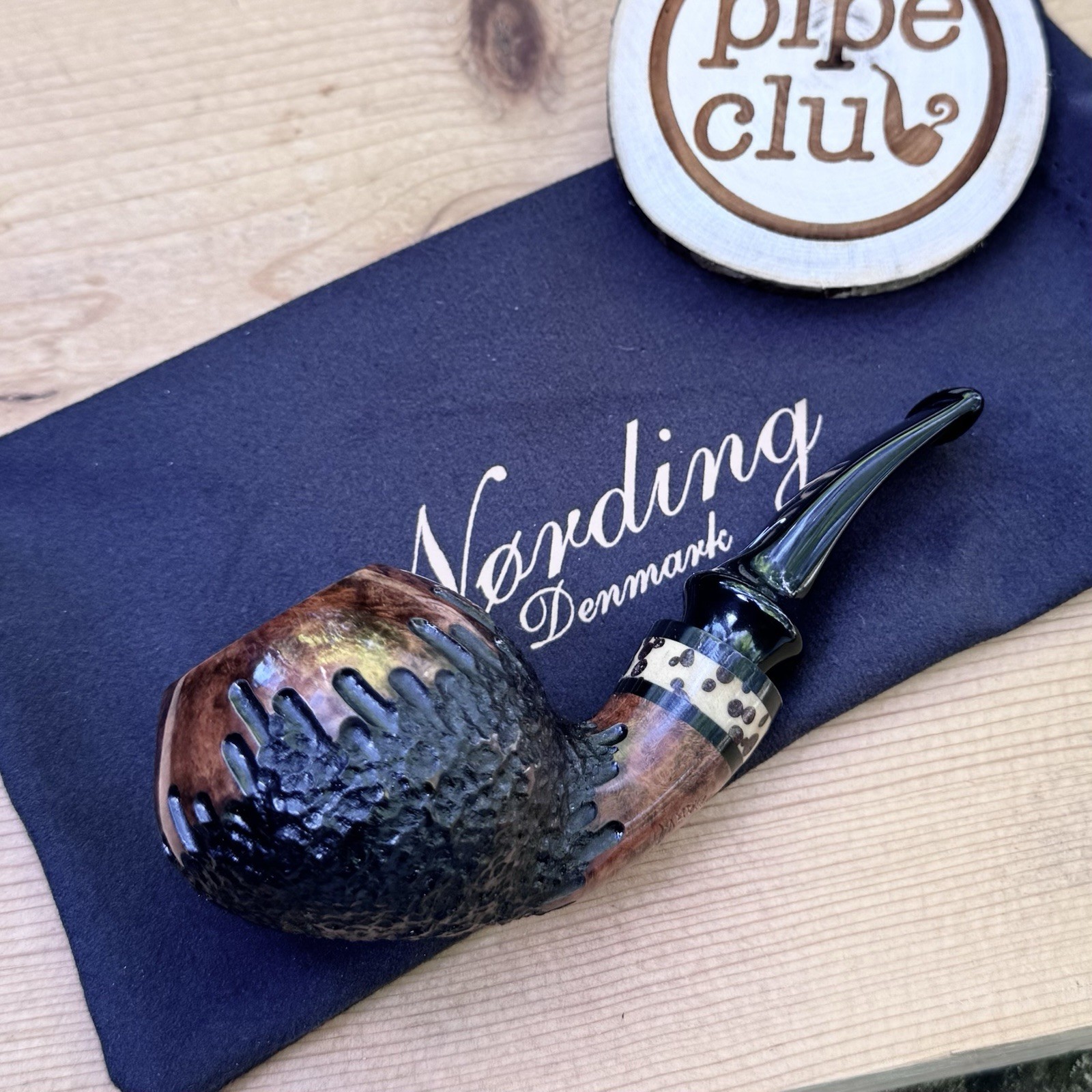 Erik Nording Nose Warmer #1-1 Denmark Briar Tobacco Pipe New