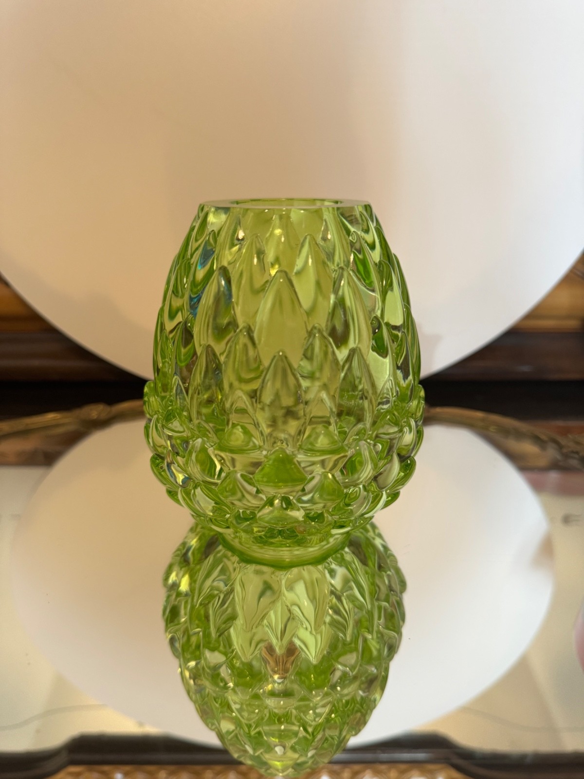 Limited Edition Chantilly Green Dragon Egg Fairy Lamp
