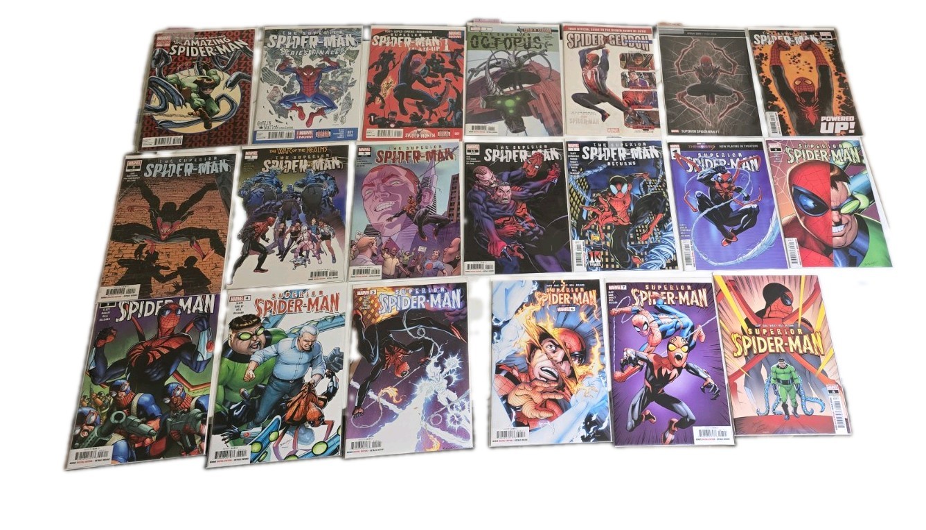 Marvel The Superior Spider-Man HUGE Comic Book Lot VOL 2 and 3 complete plus..