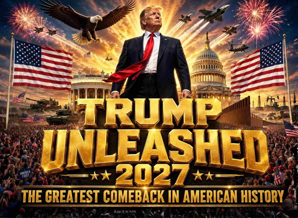 2027 Trump Calendar Wall Donald Trump Gift Novelty Huge Funny