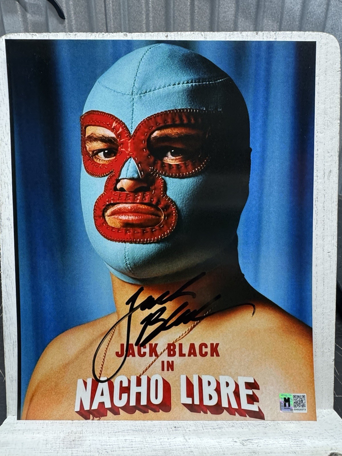 Jack Black Signed Autographed 8x10 Nacho Libre MAS COA-B