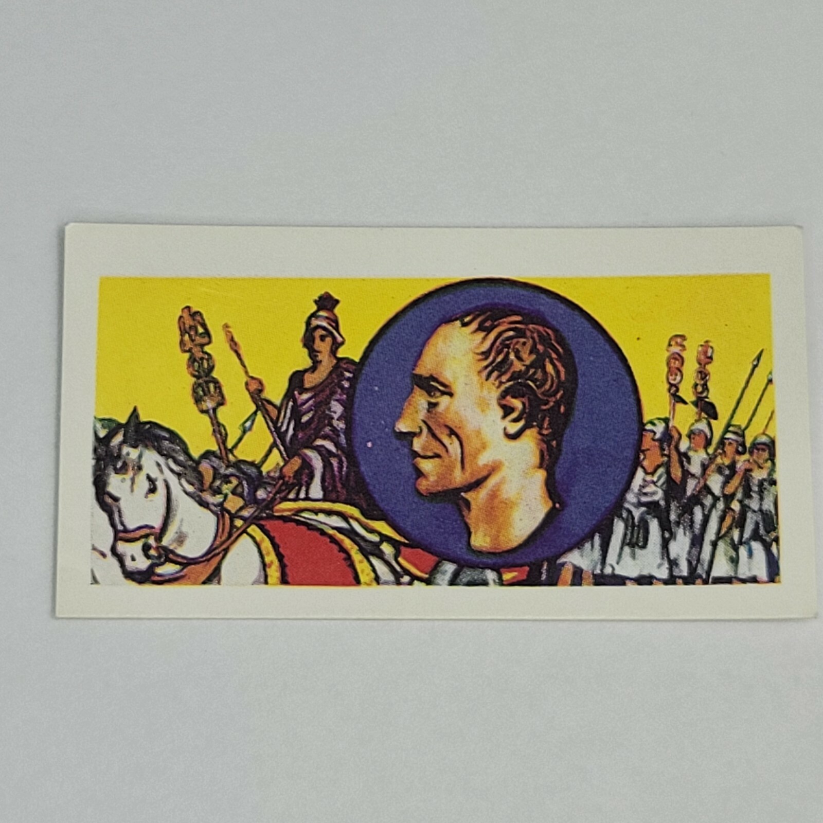 1957 Kane Historical Characters #44 Julius Caesar