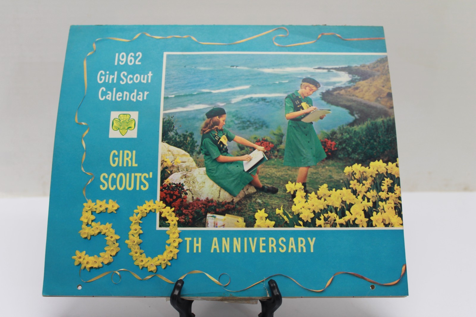 Vintage 1962 Girl Scout 50th Anniversary Calendar