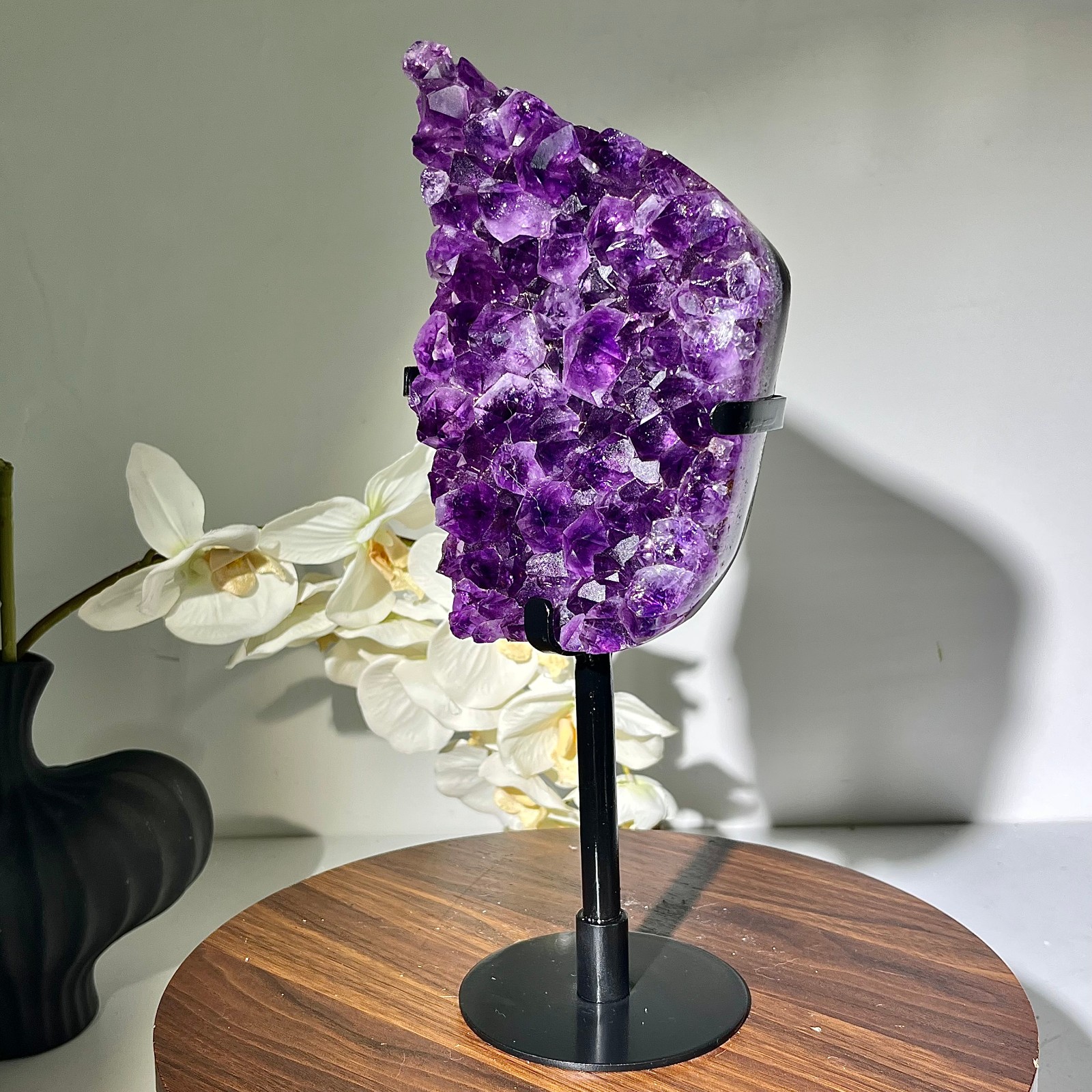 5.3LB Top Brazilian amethyst spiritual restoration for large teeth crystal block