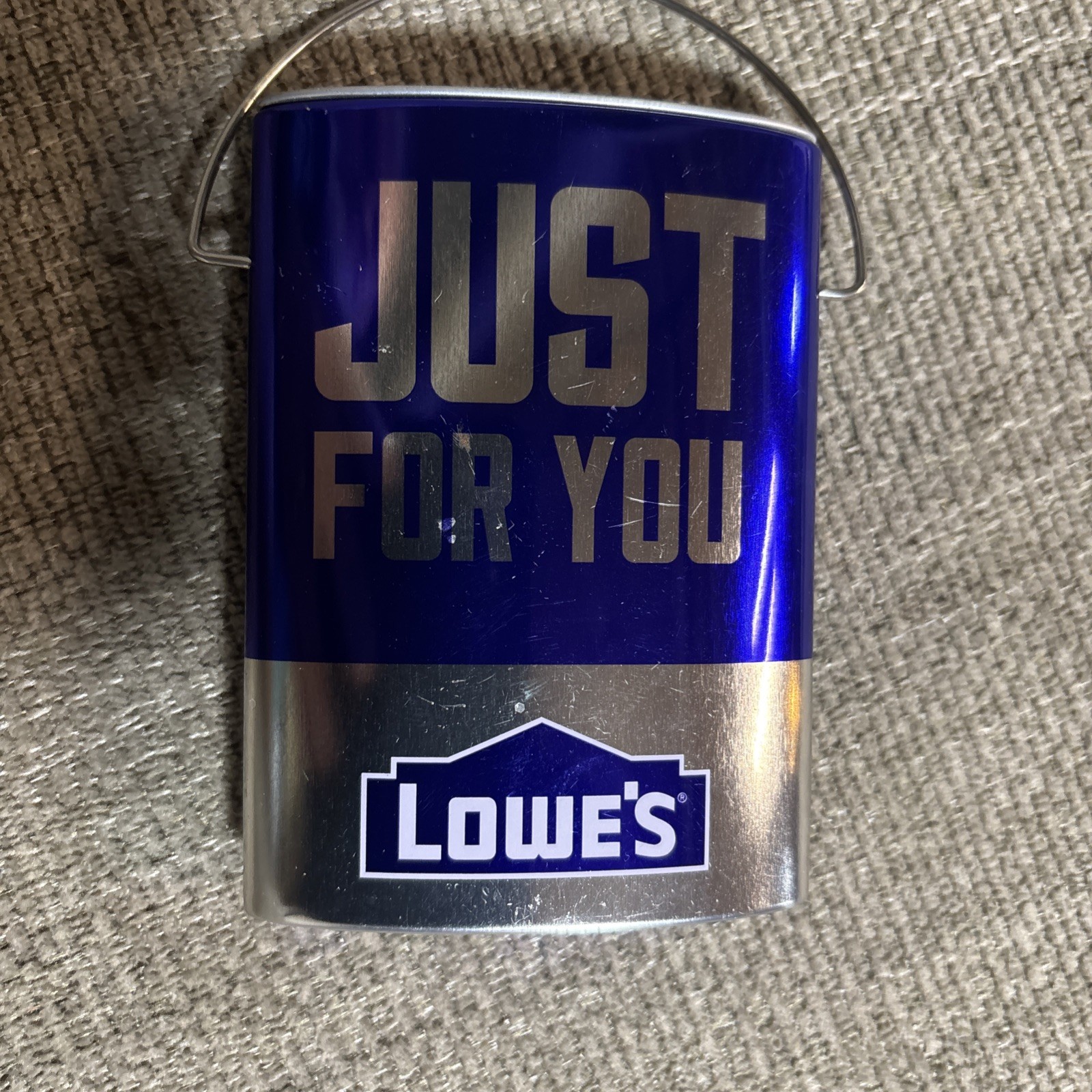 Lowe’s Paint Can W/ Mini Screwdriver Gift Card Holder 