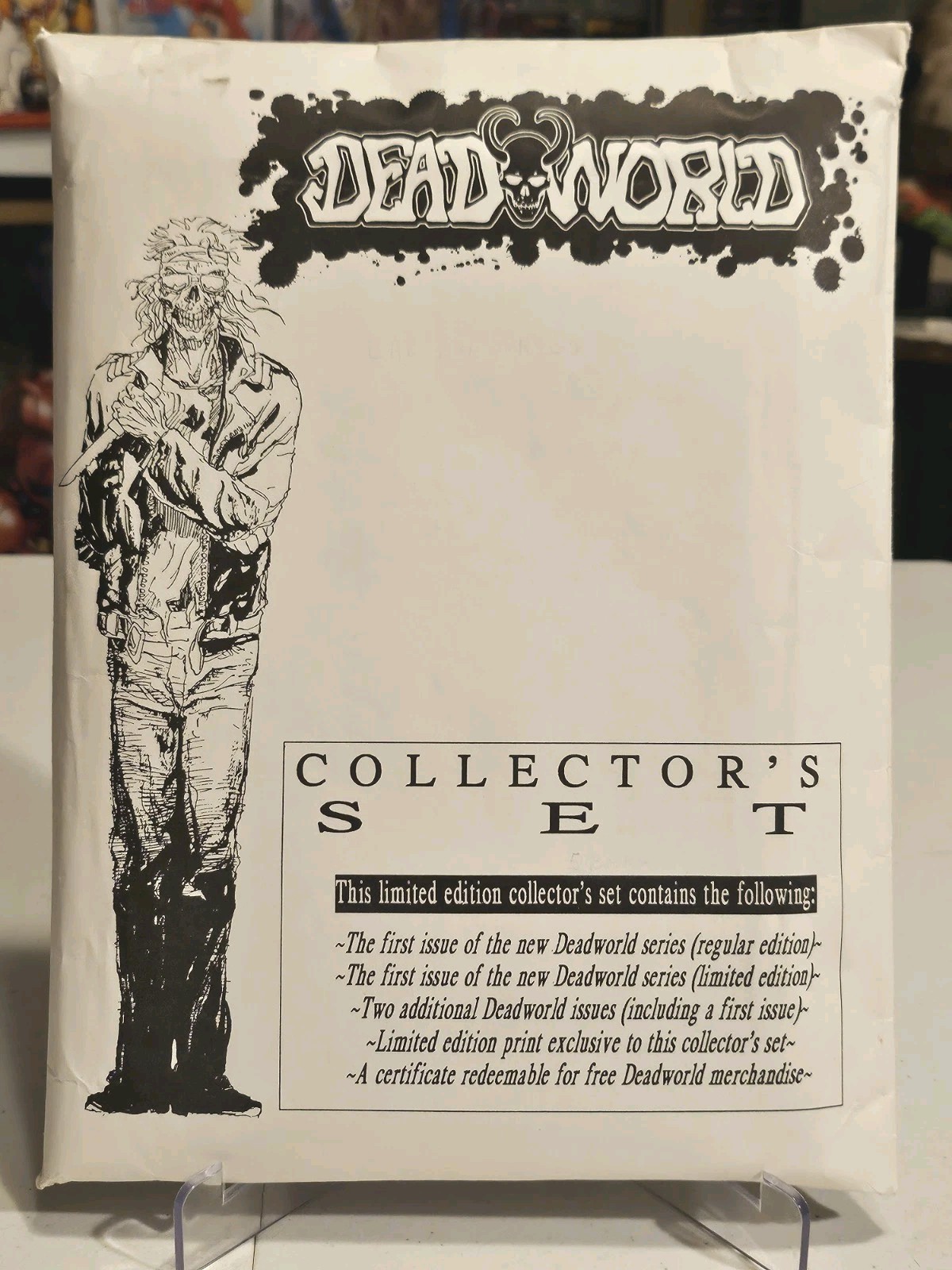 1992 DEAD WORLD COLLECTOR'S 5 BOOK SET 