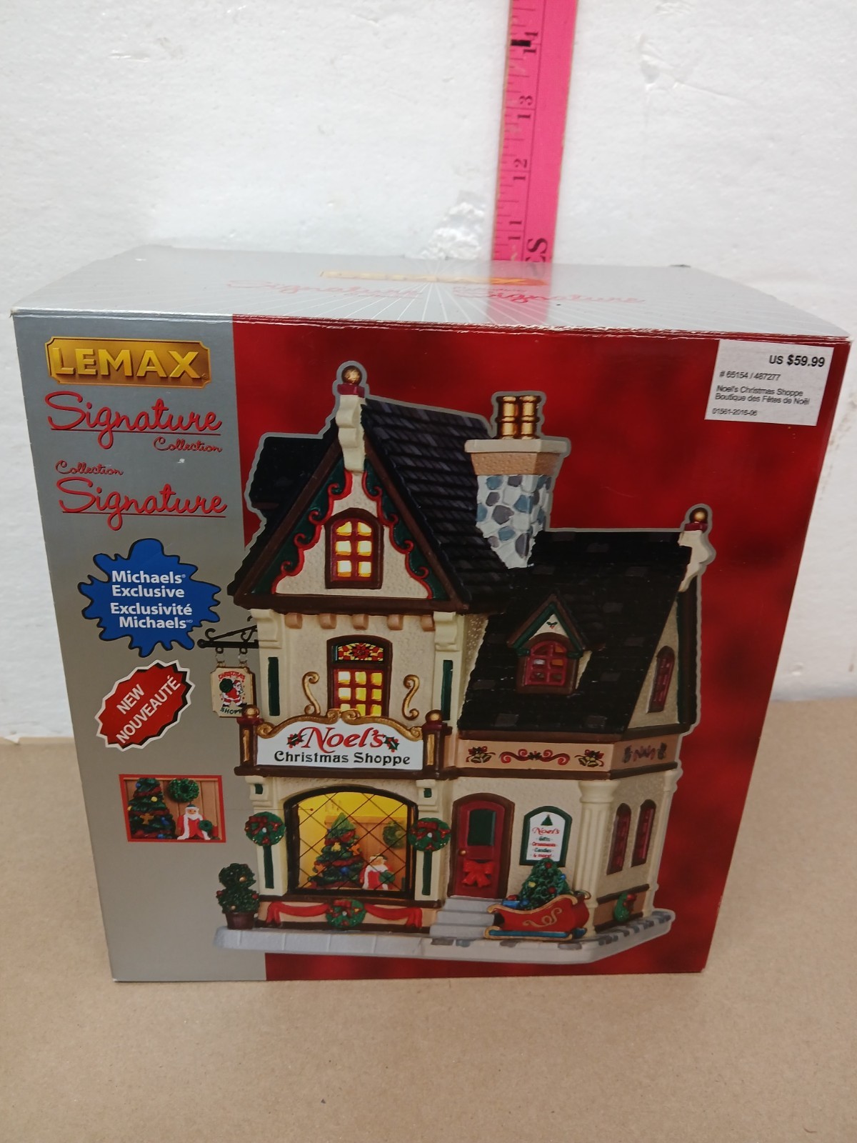 Vtg Lemax Noel's Christmas Shoppe 65154 Michaels Exclusive 2016 NOS Sealed