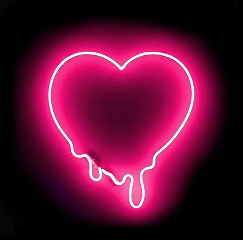 Pink Make My Heart Melt Melting Heart Acrylic 14\