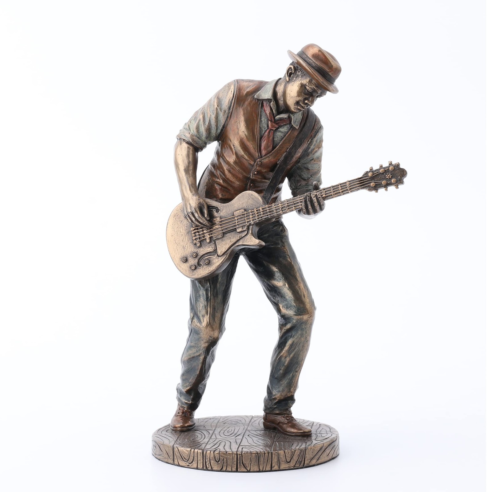 Veronese Jazz Band Casual Guitar Player Statue,Sculptures & Figurines, Bronze Veronese Jazz Band Casual Guitar Player Statue,Sculptures & Figurines, Bronze