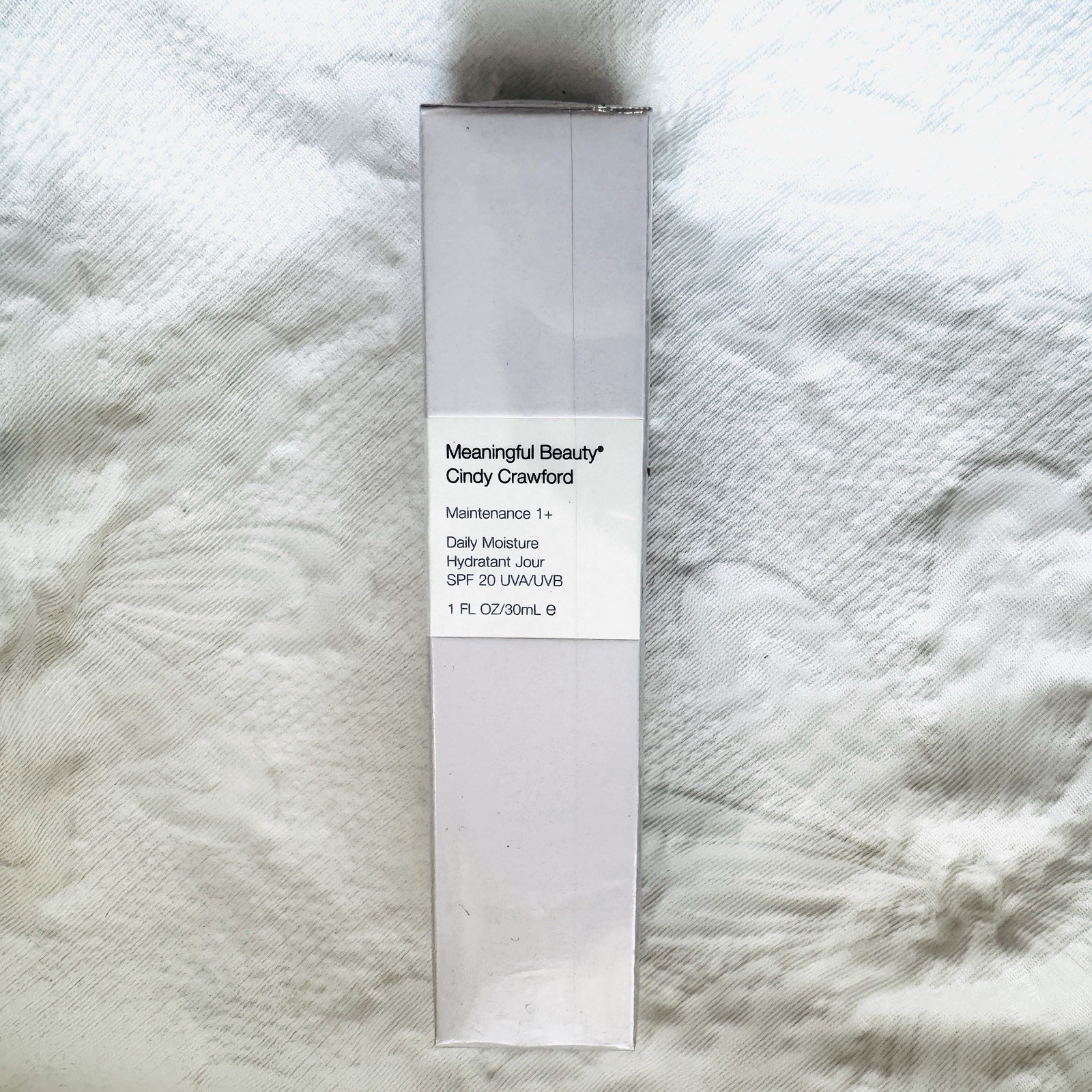 Meaningful Beauty Sunscreen Cindy Crawford Maintenance 1+ Daily Moisture SPF 20