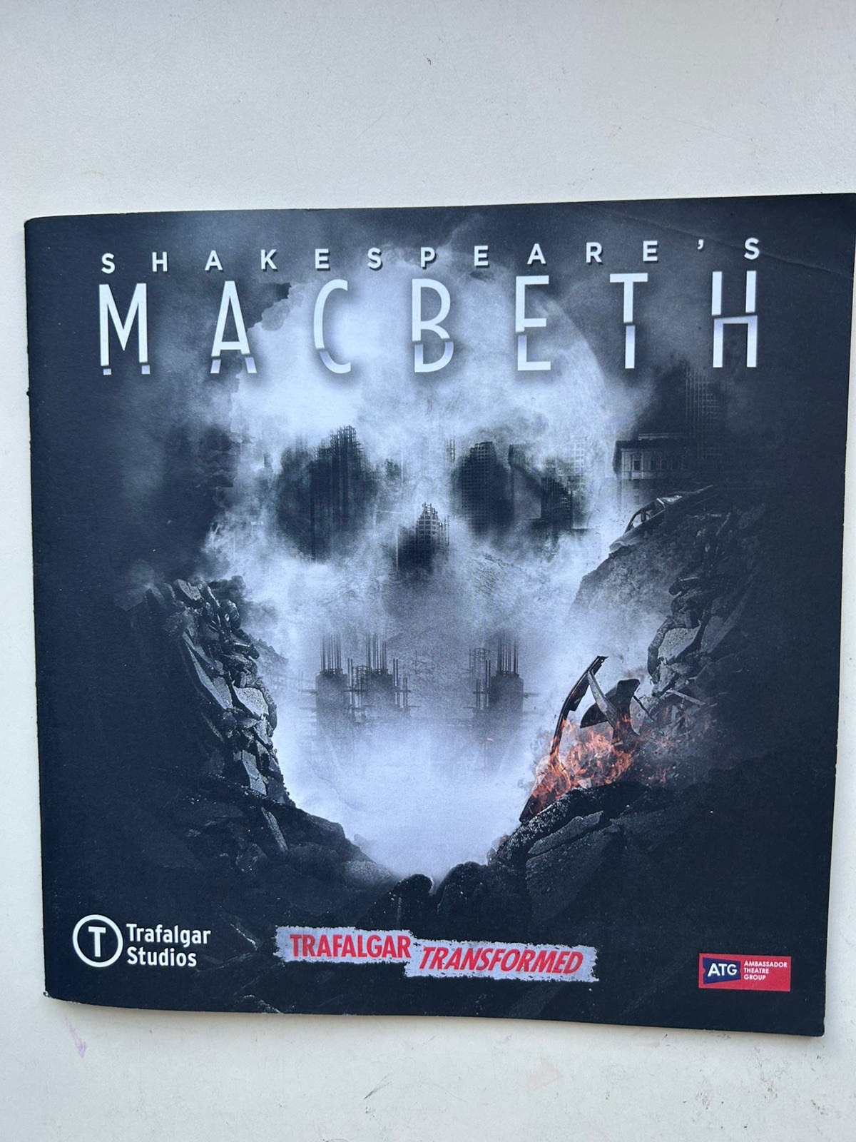 MACBETH  Theatre programme JAMES MCAVOY CLAIRE FOY C1
