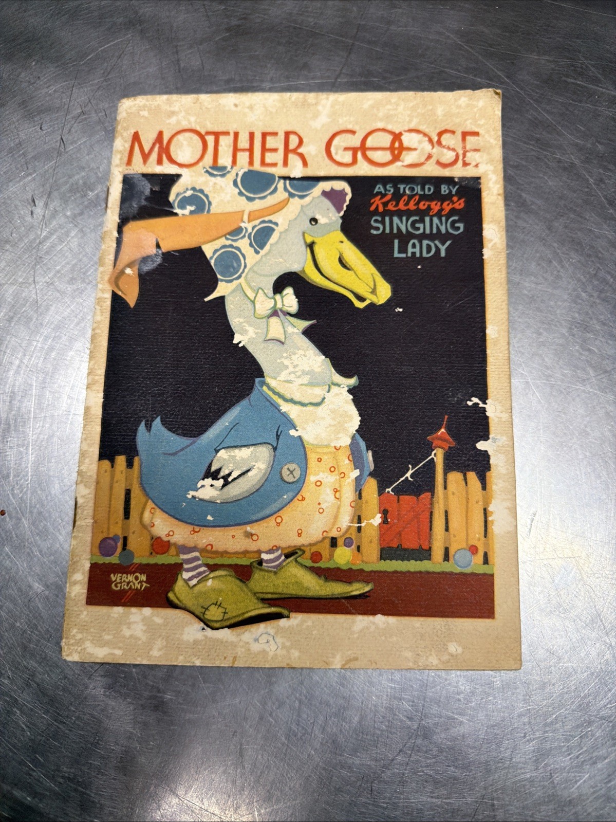 1933 KELLOGG\'S Story Book MOTHER GOOSE as told by Kellogg\'s Singing Lady 1933 KELLOGG\'S Story Book MOTHER GOOSE as told by Kellogg\'s Singing Lady