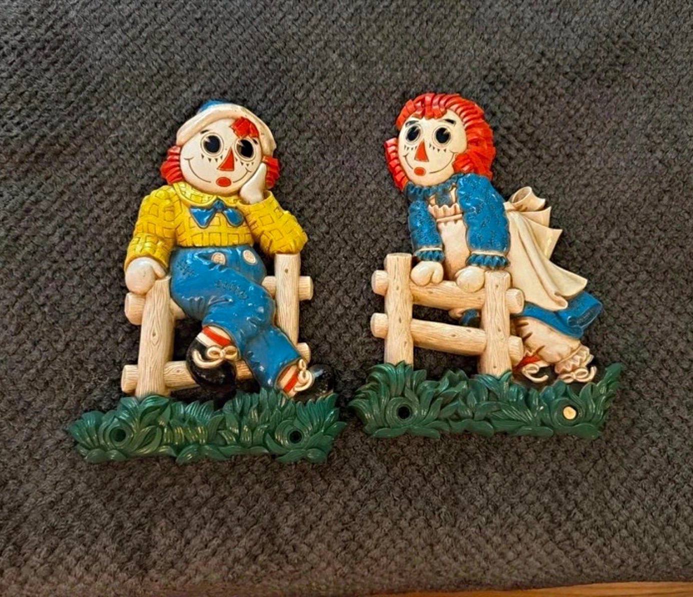 Vintage Raggedy Ann and Andy