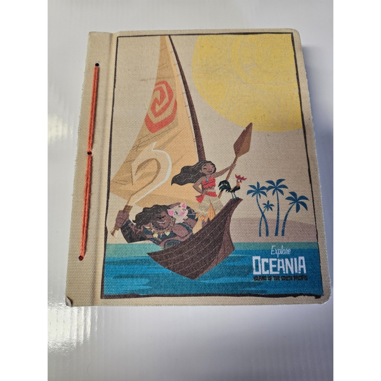 Disney Moana Travel Exclusive Journal - Very Rare - Explore Oceania
