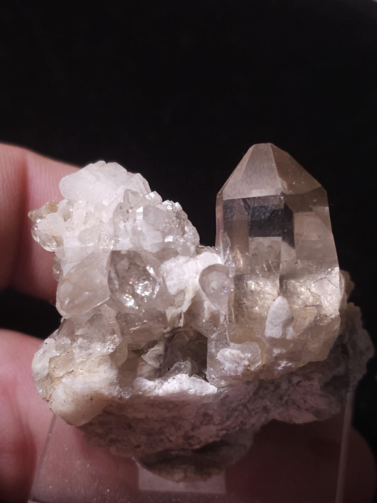 ☆Gorgeous Citrine On Rare Twinned Albite Fro Placerville California☆