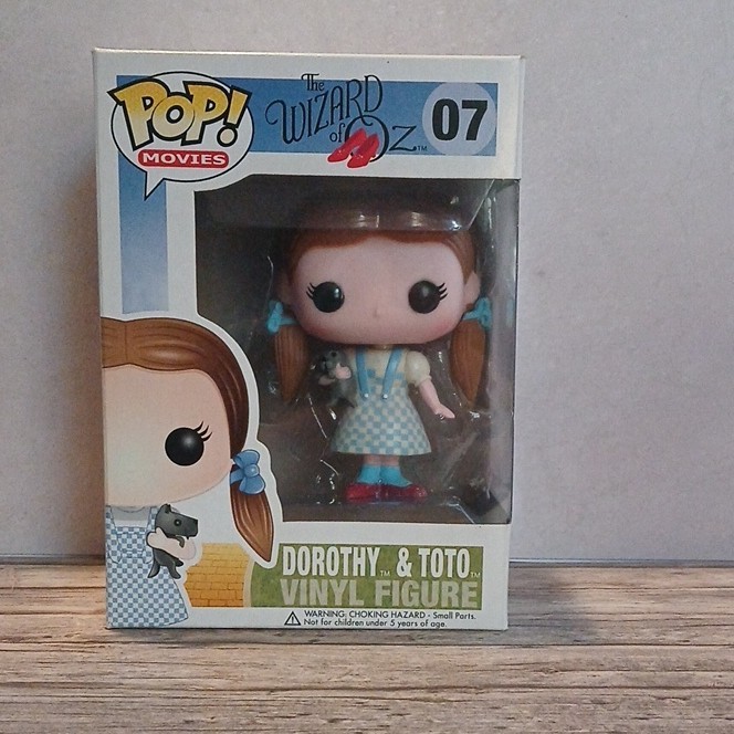 Funko Pop Vinyl Dorothy & Toto The Wizard of Oz Original Unopened #07