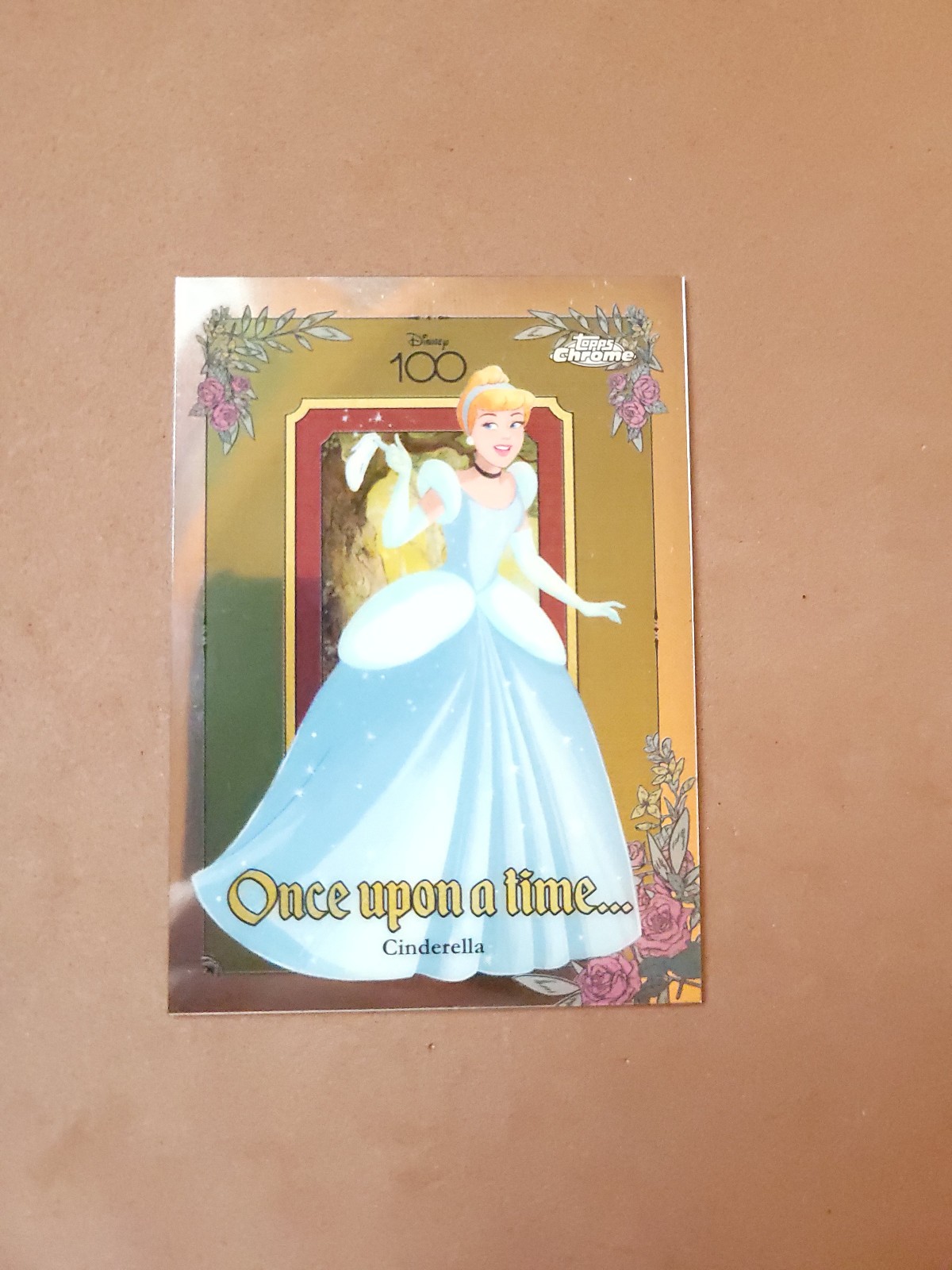  2023 Topps Chrome Disney Once Upon A Time SSP Cinderella  #OU-3