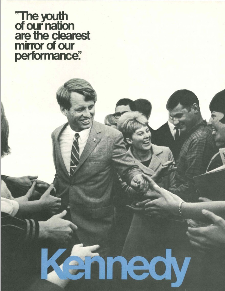 Robert F Kennedy RFK 1968 Campaign  Photo Poster Print 11x17