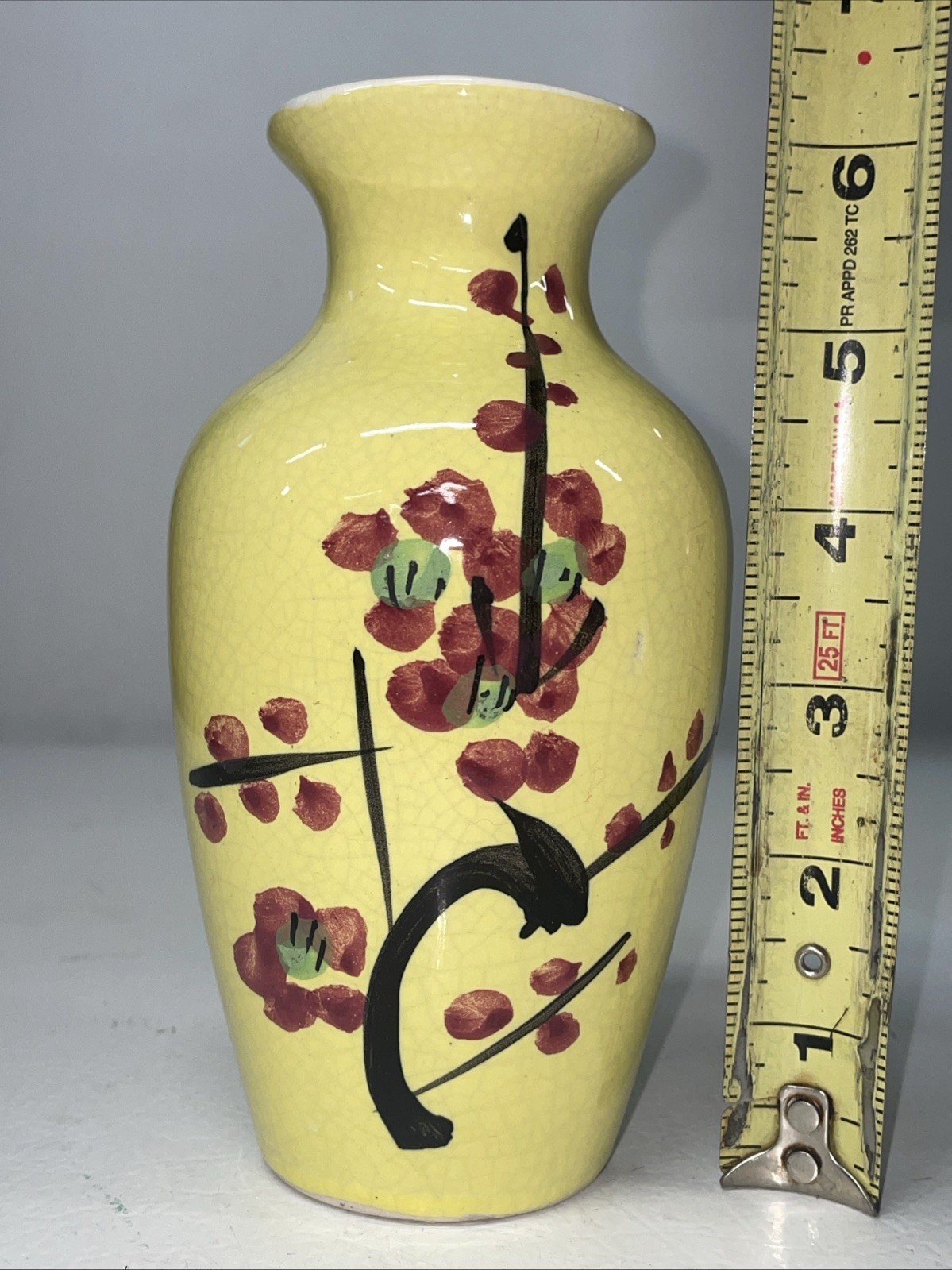 Oriental Style Small Vase Porcelain