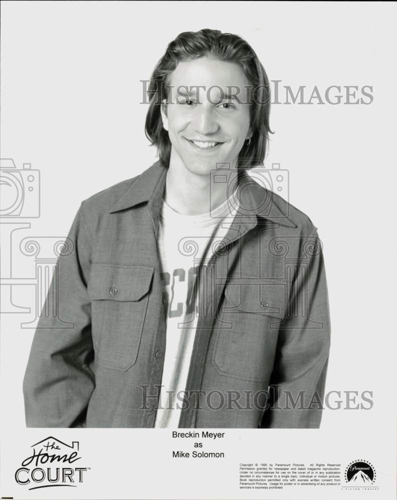 1996 Press Photo Actor Breckin Meyer as Mike Solomon in \