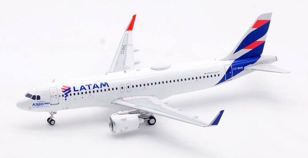 Inflight EAVBHG LATAM Chile Airbus A320neo CC-BHG Diecast 1/200 Model Airplane