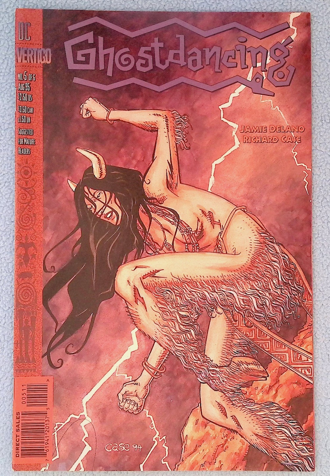 Ghostdancing #5 (1995, DC Vertigo) VERY FINE