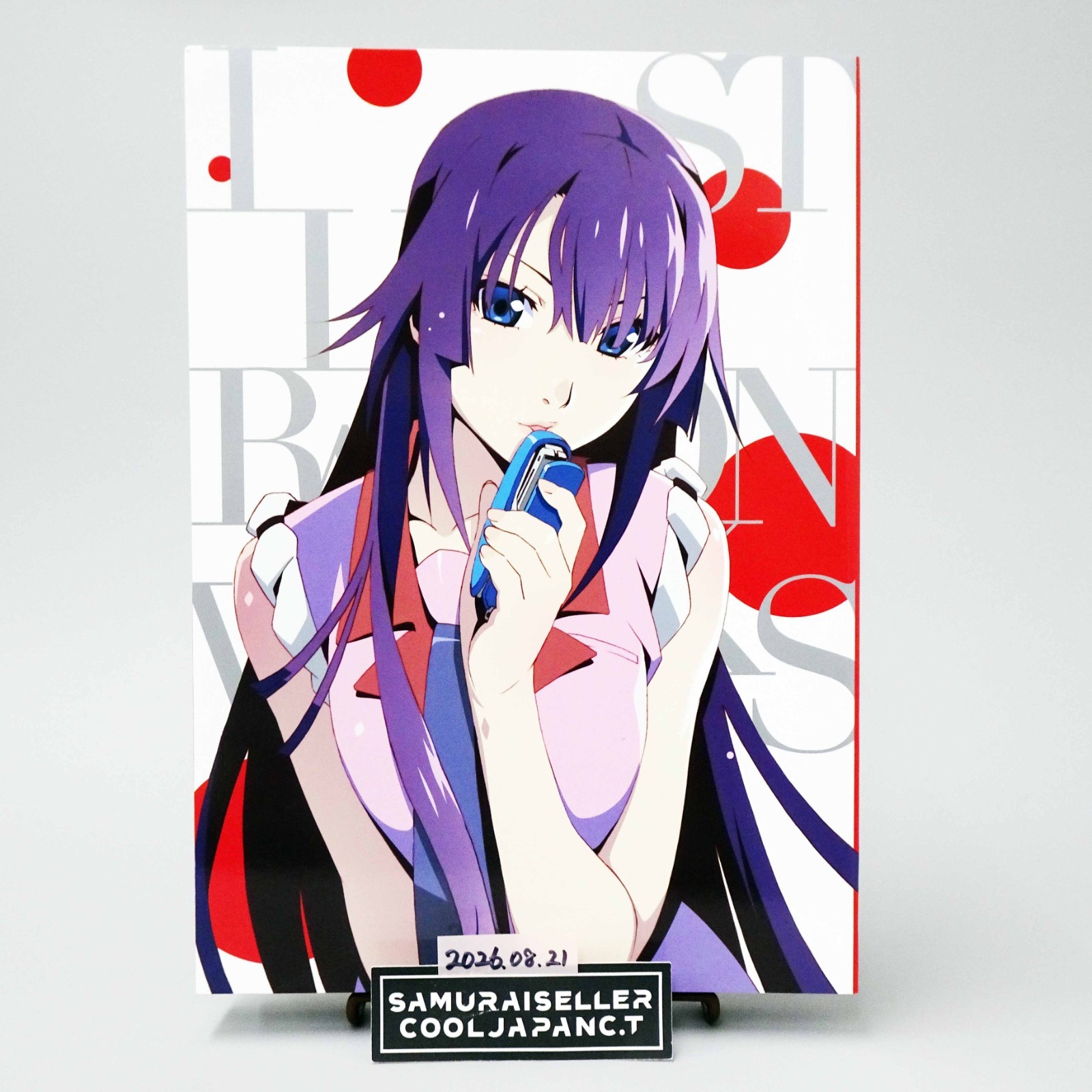 Bakemonogatari Animation 10th Anniversary Illustration Works Art Book Japan