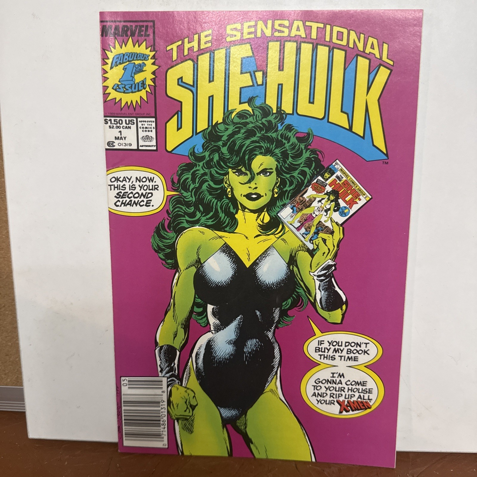 The Sensational She-Hulk #1 (Marvel Comics May 1989)