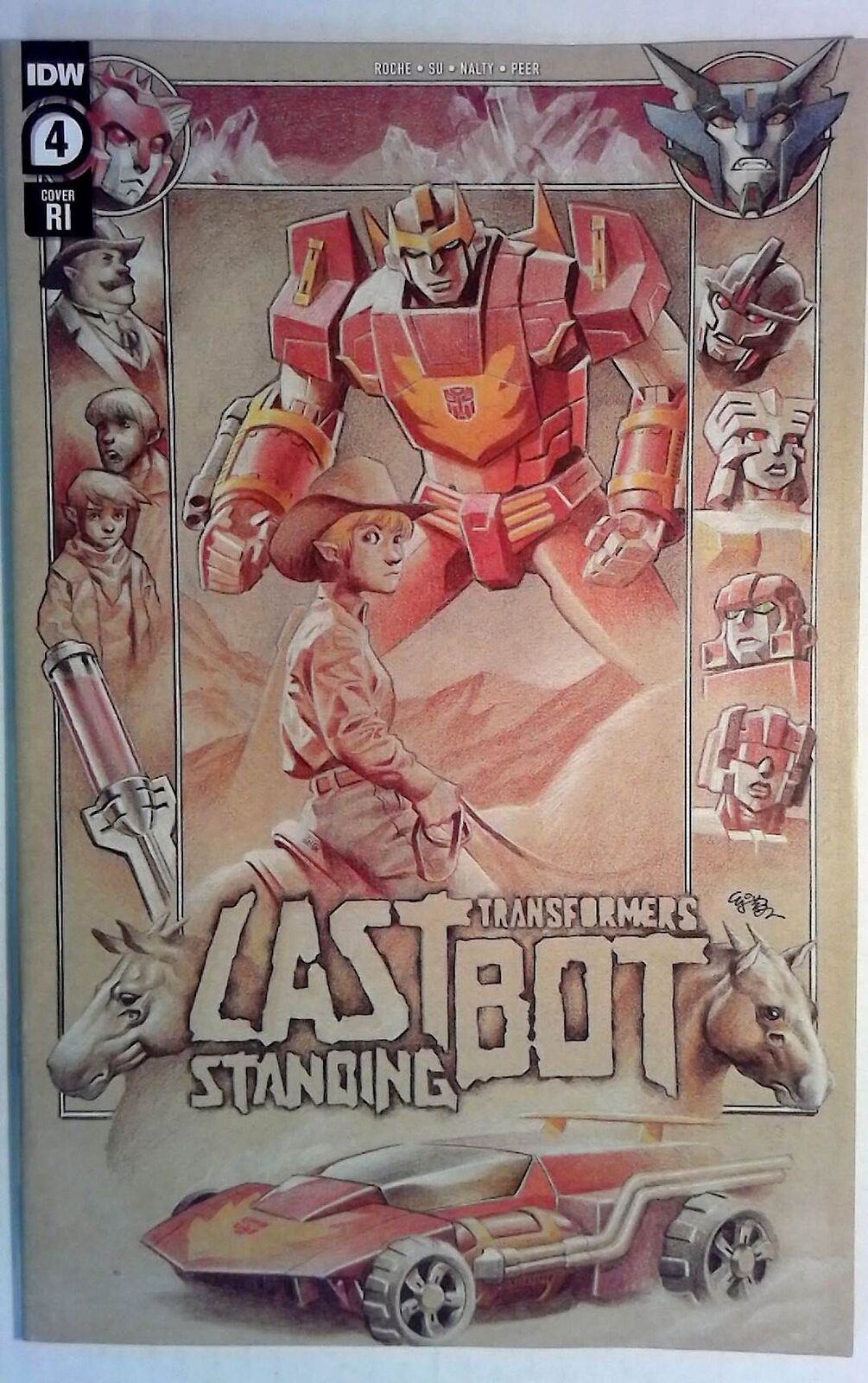 Transformers: Last Bot Standing #4 ri IDW (2022) 1st Print Comic Book