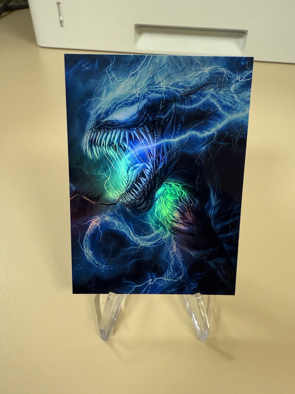 Venom 1 Of 1 Sketch Card  Robert Camacho Auto