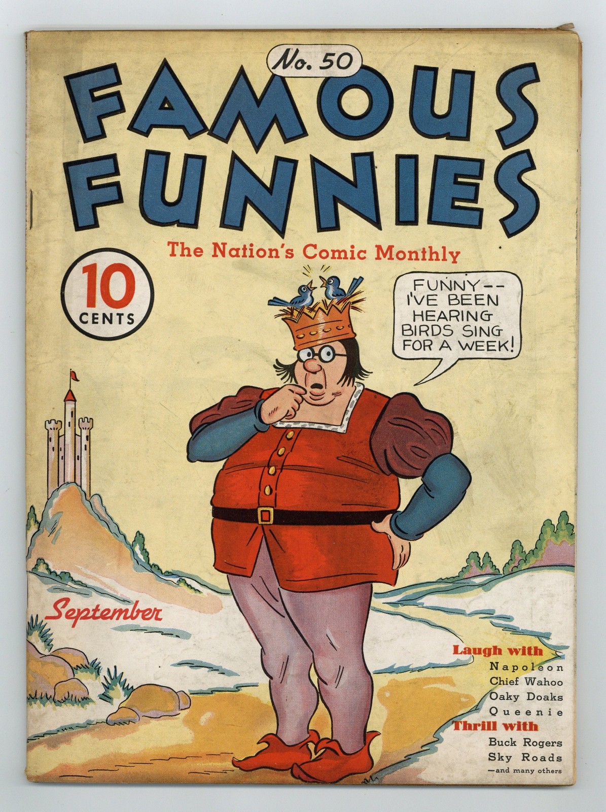 Famous Funnies #50 FR 1.0 1938