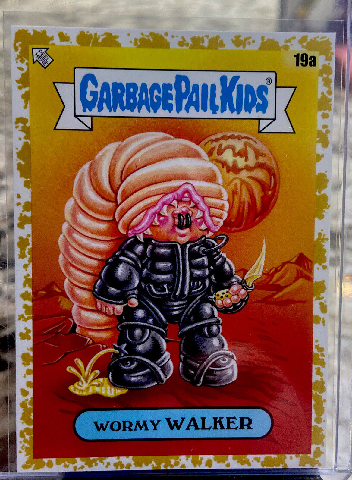 2022 Topps GPK Book Worms Fools Gold WORMY WALKER #19a 43/50