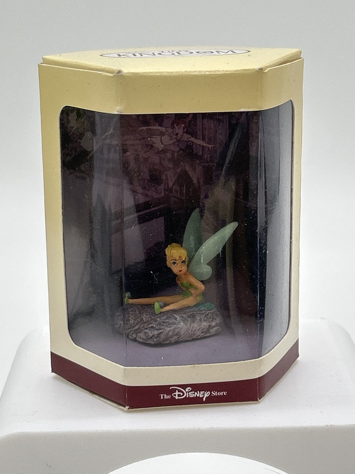 Disney Store Tiny Kingdom Tinker Bell Figurine Peter Pan Boxed Miniature