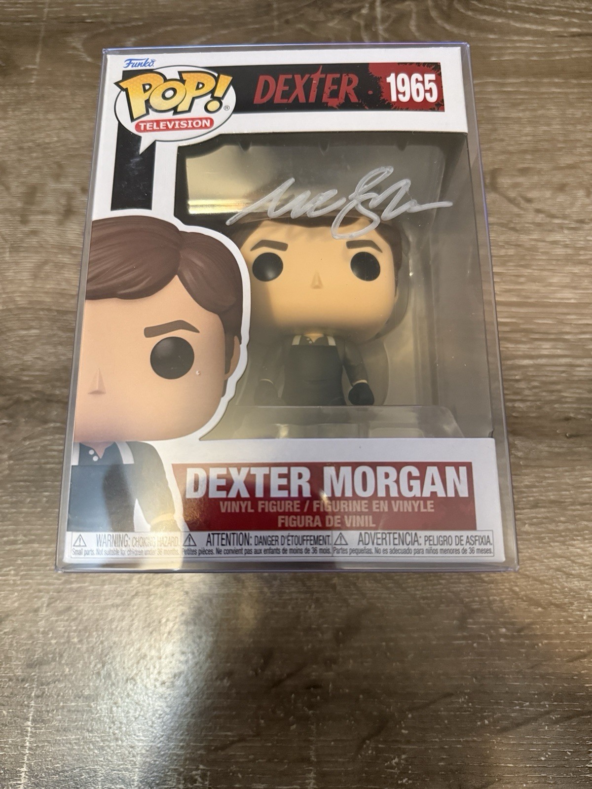 Michael C. Hall Signed Dexter Morgan Funko Pop #1965 Autographed
