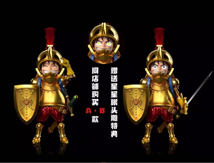 A+ Studio One Piece Armour Luffy Resin Model Pre-order WCF Scale Anime H10cm New